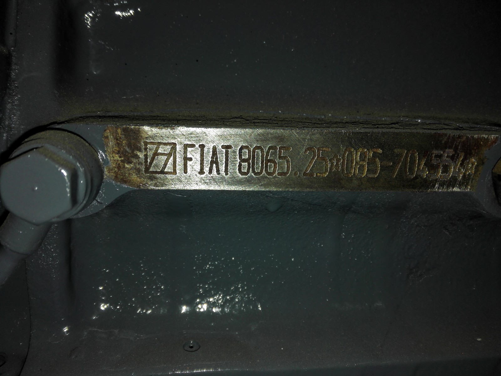 Engine FIAT-HITACHI 8065 080