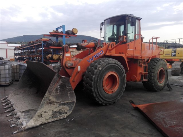 Cargadoras de ruedas FIAT-HITACHI W190