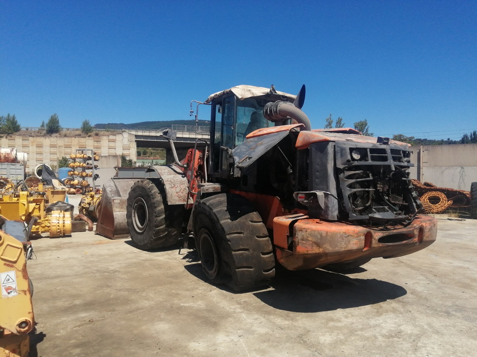 CARGADORA HITACHI ZW310