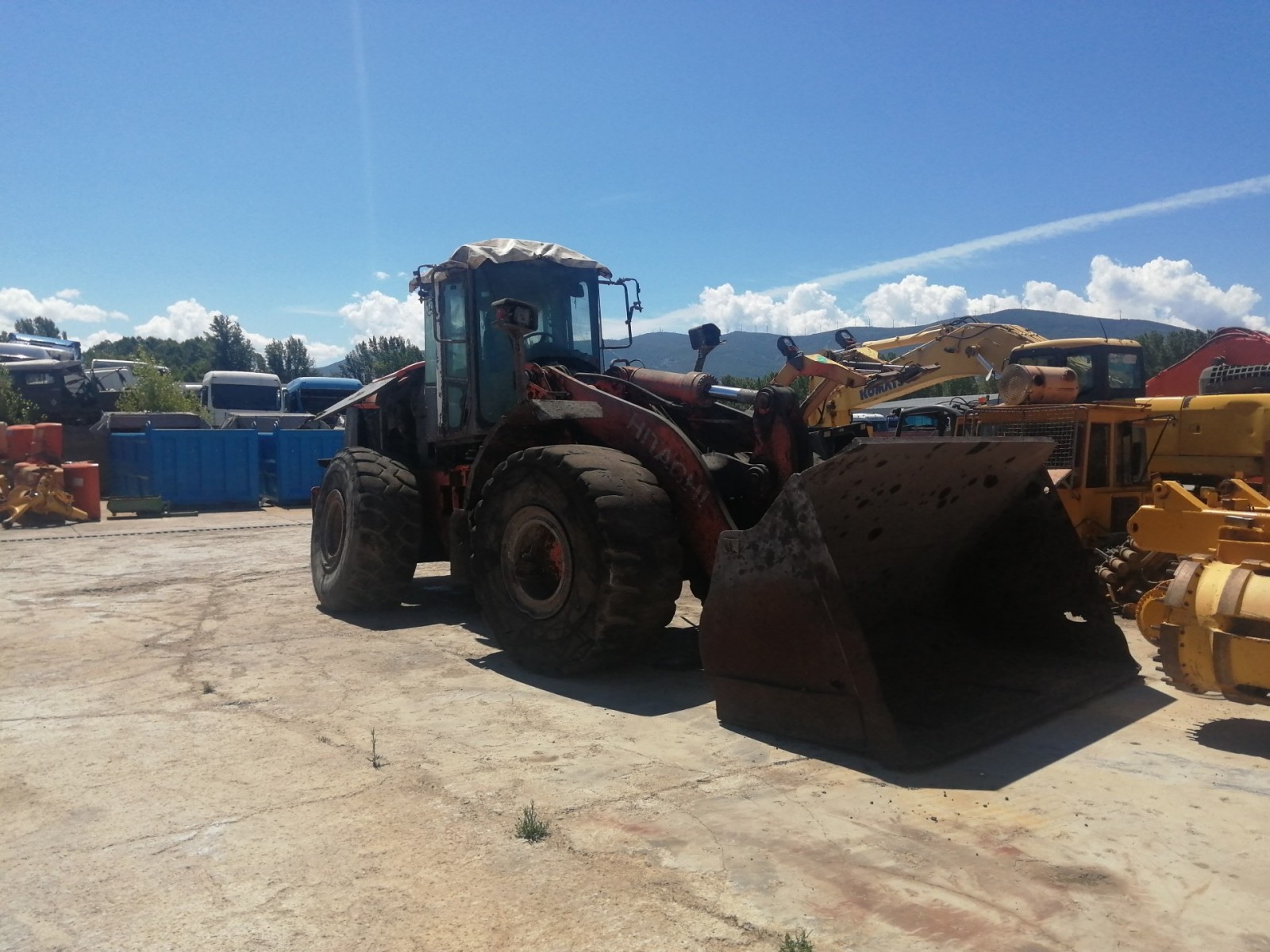 CARGADORA HITACHI ZW310