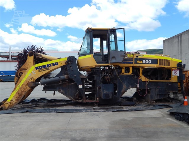 Cargadoras de ruedas KOMATSU WA500-6