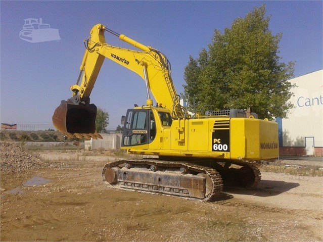 Excavadoras de cadenas KOMATSU PC600