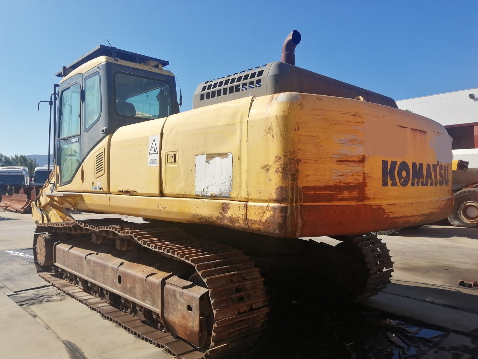 EXCAVADORA kOMATSU PC340NLC-7