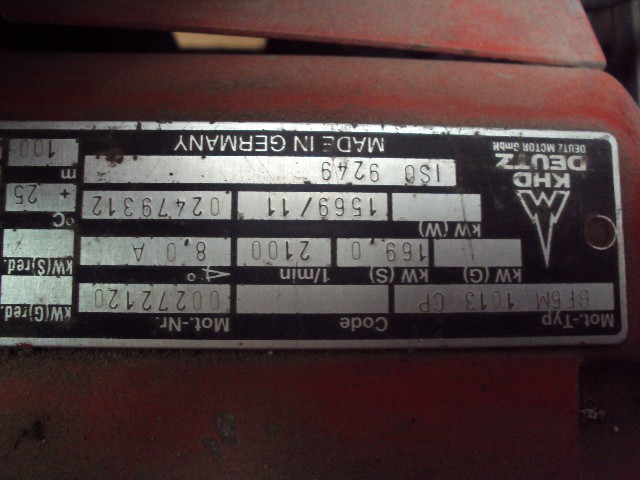 Engine O & K RH16.5 BF6M1013CP